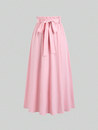 Fashioned with a Bow Skirt
