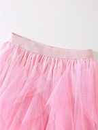 Tousled Layered Skirt