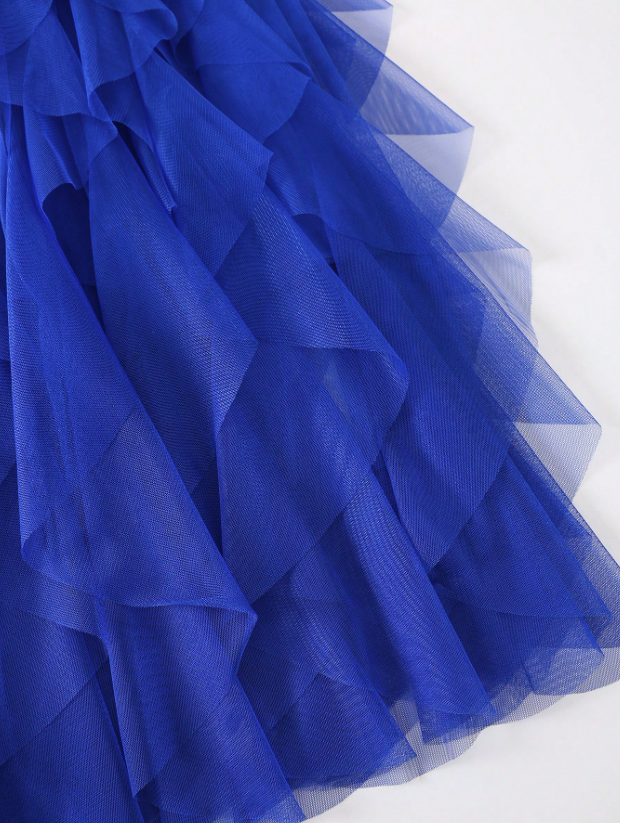 Tousled Layered Skirt