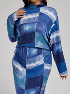 Turtle Neck Long Sleeve Set
