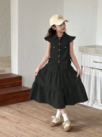 Matching Ruffles Skirt Set