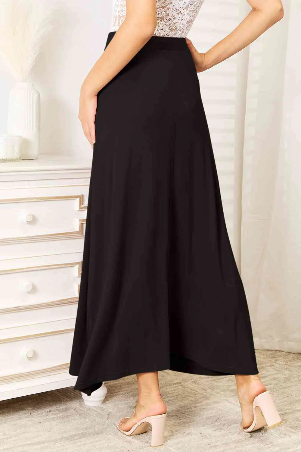 Basic Soft Maxi Skirt